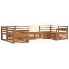 vidaXL Setovi sofa 6 pcs Prirodna Čvrsto drvo akacije