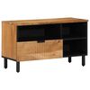 vidaXL TV ormar s ladicama Smeđa 80 x 33 x 46 cm Čvrsto drvo manga