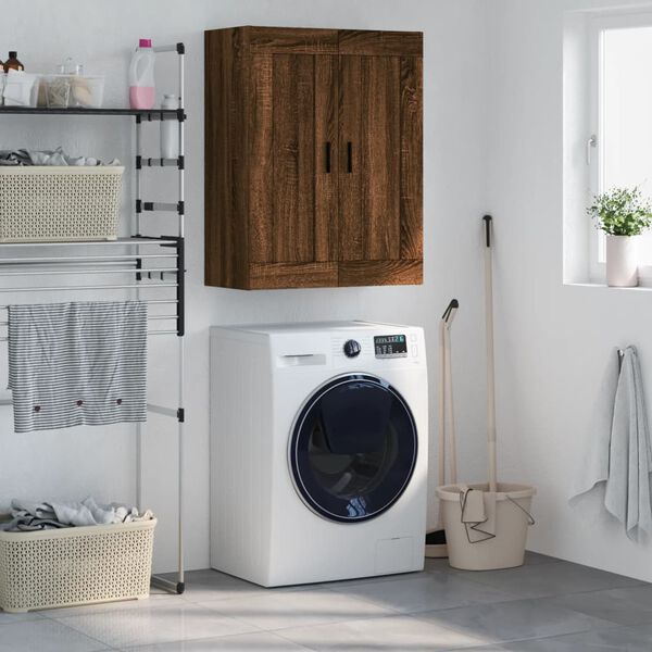 vidaXL Zidni ormarić boja hrasta 69,5 x 34 x 90 cm konstruirano drvo