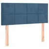 vidaXL Box spring krevet s madracem tamnoplavi 90x200 cm bar&scaron;unasti
