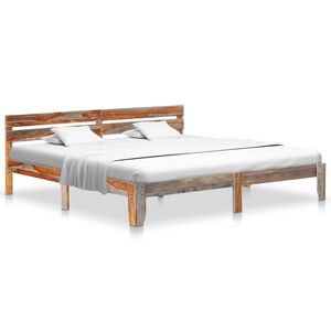 vidaXL Okvir kreveta bez madraca 200 x 200 cm od masivnog drva