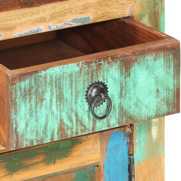 vidaXL Komoda od masivnog obnovljenog drva 70 x 35 x 65 cm