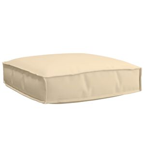 vidaXL Jastuk Oxford tkanina Bež 60 x 60 x 12 cm