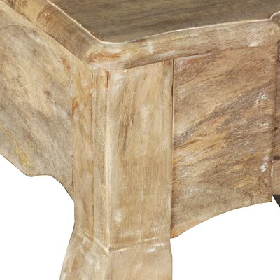 vidaXL Konzolni stol od masivnog drva manga 120 x 50 x 80 cm