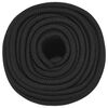 vidaXL Brodski konop tamnocrni 14 mm 50 m od polipropilena