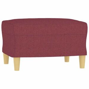 vidaXL Tabure crvena boja vina 60 x 50 x 41 cm od tkanine