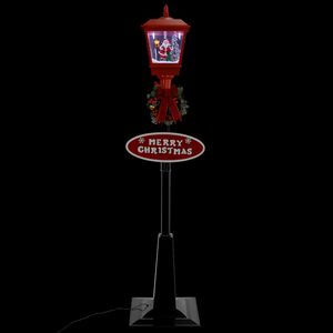 vidaXL Božićna ulična svjetiljka s Djedom Mrazom 180 cm LED