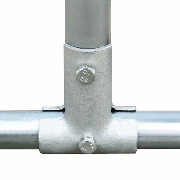 vidaXL Vanjski kavez za koko&scaron;i od pocinčanog čelika 2,75 x 4 x 1,92 m