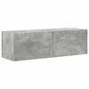 vidaXL TV zidni ormar 98 x 31 x 29,5 cm Betonska siva