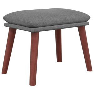 vidaXL Tabure svjetlosivi 45 x 29,5 x 35 cm od tkanine