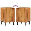 vidaXL Kupaonski ormarić za sudoper s policom Konstruirano drvo