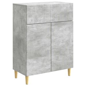 vidaXL Kreveta Betonska siva 66 x 34,5 x 90 cm Konstruirano drvo