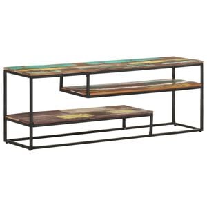 vidaXL TV ormarić 130 x 30 x 45 cm od masivnog obnovljenog drva