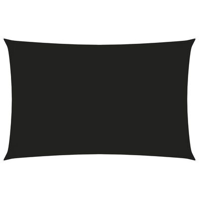 vidaXL Jedro protiv sunca od tkanine Oxford pravokutno 2 x 5 m crno