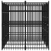 vidaXL Vanjski kavez za pse čelični 5,53 m&sup2;