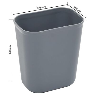 vidaXL Kuhinjska kolica s plastičnim posudama 82x43,5x93 cm