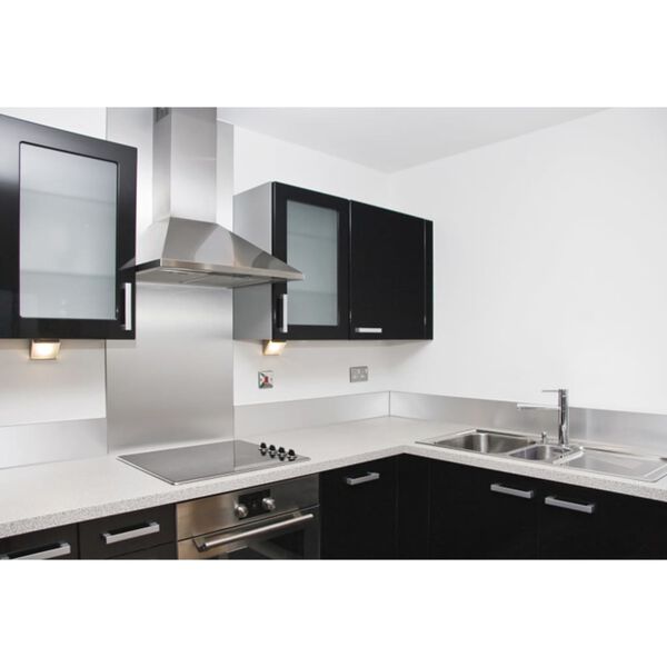 Nordlinger za&scaron;tita od prskanja 60x70 cm od nehrđajućeg čelika srebrna