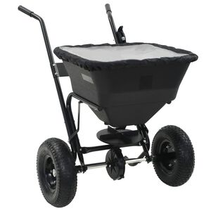 vidaXL Ručni rasipač soli od PVC-a i čelika 106 x 73 x 76 cm 45 L