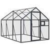 vidaXL Kavez za ptice antracit 1,79x3x1,85 m aluminijski