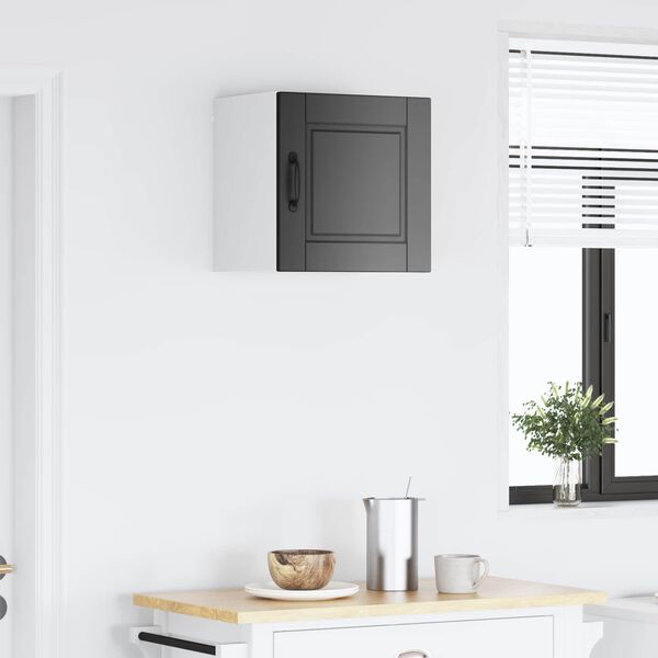 vidaXL Kuhinjski ormarić Zidne Crna 40 x 31 x 40 cm Konstruirano drvo