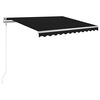 vidaXL Tenda na automatsko uvlačenje 300 x 250 cm antracit