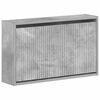 vidaXL Ormar za cipele na zidu ARNHEM 71 x 17 x 43 cm Betonska siva