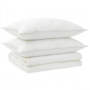 vidaXL Set jastuka i popluna 3 kom. 200x200 cm Ljeto 140 GSM Vuna