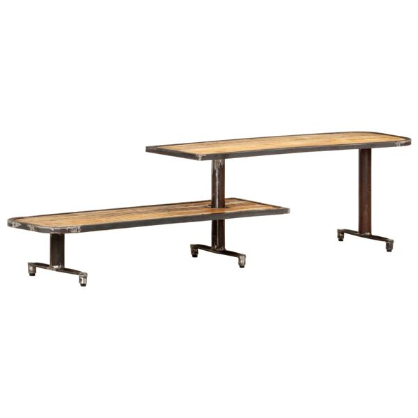 vidaXL TV ormarić 160 x 30 x 40 cm od masivnog drva manga