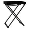 vidaXL Sklopivi stol crni 48 x 34 x 61 cm MDF
