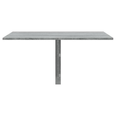 vidaXL Sklopivi zidni stol boja hrasta 100x60x56 cm konstruirano drvo