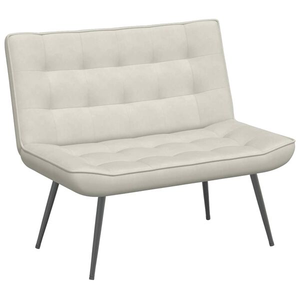 vidaXL Klupa krem 110x74x84 cm bar&scaron;unasta