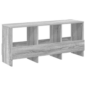 vidaXL Polica za časopise Siva Sonoma 102 x 30 x 45 cm