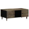 vidaXL Stol za kavu svijetlo sivi 100x54x40 cm Puno drvo Mango