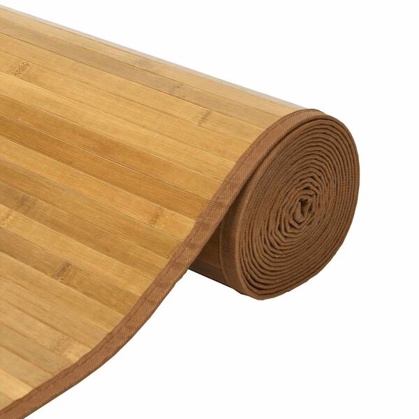 vidaXL Tepih pravokutni prirodni 80 x 1000 cm od bambusa