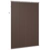 vidaXL Venecijanska roleta Tamno smeđa s uzorkom 213 x 140 cm PVC