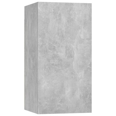 vidaXL 5-dijelni set TV ormarića siva boja betona od iverice