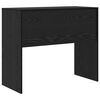 vidaXL Stol Crni hrast 90 x 40 x 76 cm Konstruirano drvo
