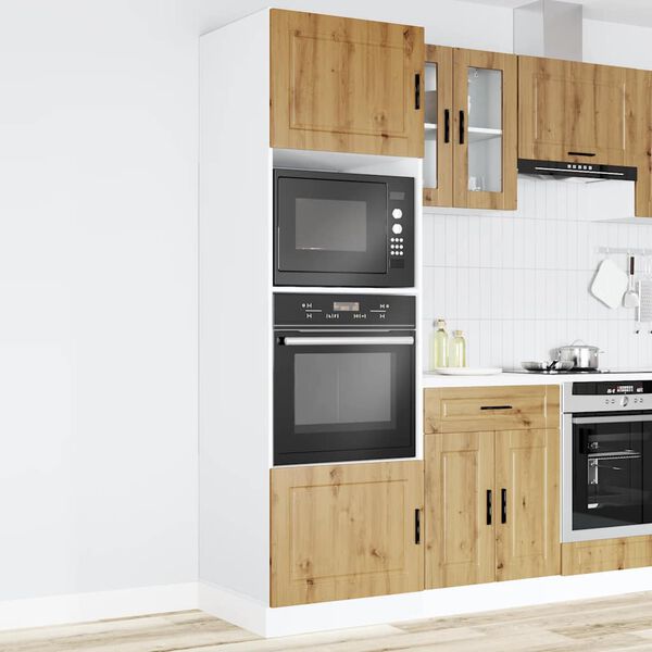 vidaXL Ormari za pećnicu 2 kom Porto boja hrasta konstruiranog drva