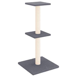 vidaXL Penjalica za mačke sa stupovima za grebanje tamnosiva 73 cm