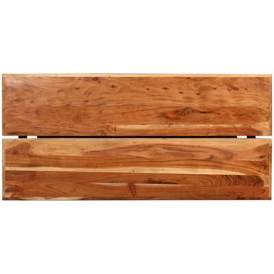 vidaXL Barski stol od masivnog bagremovog drva 150 x 70 x 107 cm