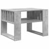 vidaXL Kava Stol Betonski sivi 66 x 49,5 x 45 cm Konstruirano drvo