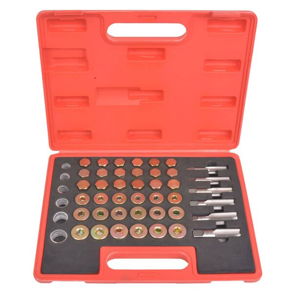 vidaXL Set Alata za Skidanje Odvodnih Čepova Filtra Ulja