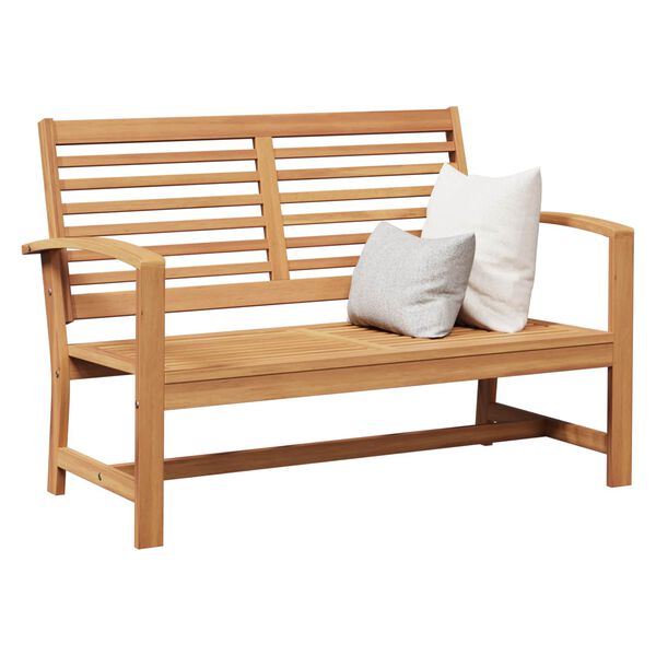 vidaXL klupa Smeđa 110 x 65 x 76,5 cm Čvrsto teak drvo