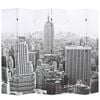 vidaXL Sklopiva sobna pregrada sa slikom New Yorka danju 228 x 170 cm