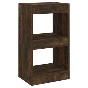 vidaXL Ormarić za knjige / pregrada boja dimljenog hrasta 40x30x72 cm