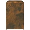 vidaXL Klupa za cipele dimljeni hrast 80x30x45 cm konstruirano drvo