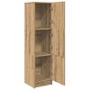 vidaXL Highboard Umjetnički hrast 31.5 x 32 x 122.5 cm