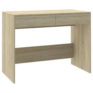 vidaXL Radni stol boja hrasta sonome 101x50x76,5 cm konstruirano drvo