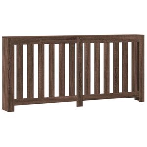 vidaXL Pokrov za radijator hrasta sonome 175x20x82cm konstruirano drvo