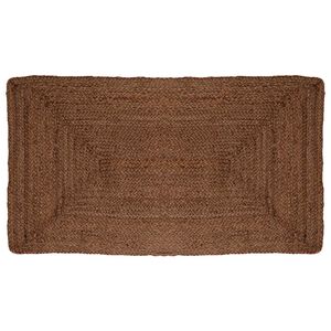 vidaXL Tepih za područje Siva 60 x 110 cm Juta